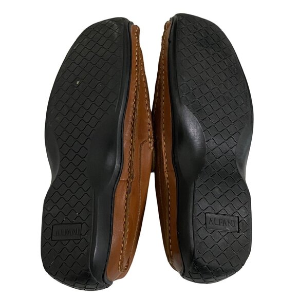 Alfani Indy Slip On Mens Loafers Size 8 Tan Brown Driving Mocs - Picture 8 of 8